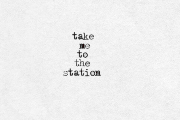 take me to the station