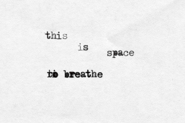this is space ri o breathe to breathe