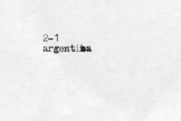 2-1 argentiba na