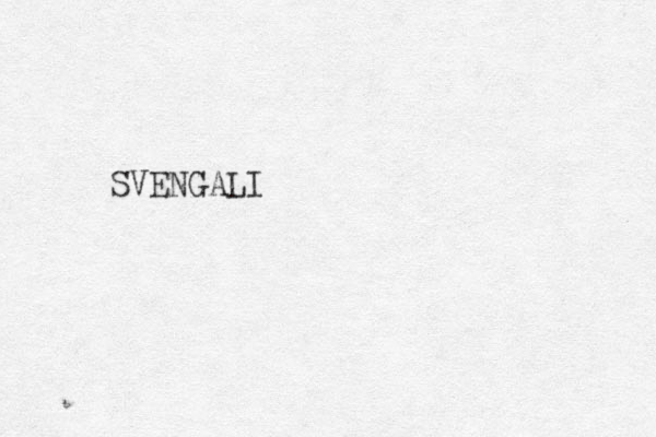 SVENGALI