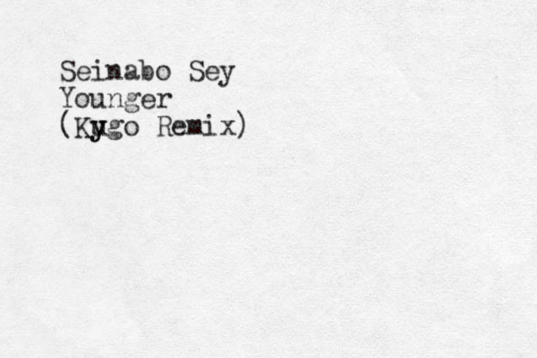 Seinabo Sey Younger (Ku y ygo Remix)