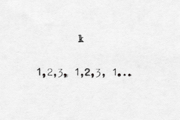 l k 1,2,3, 1,2,3, 1...