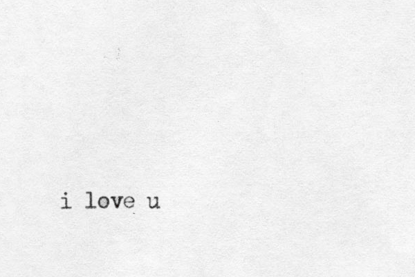 i love u