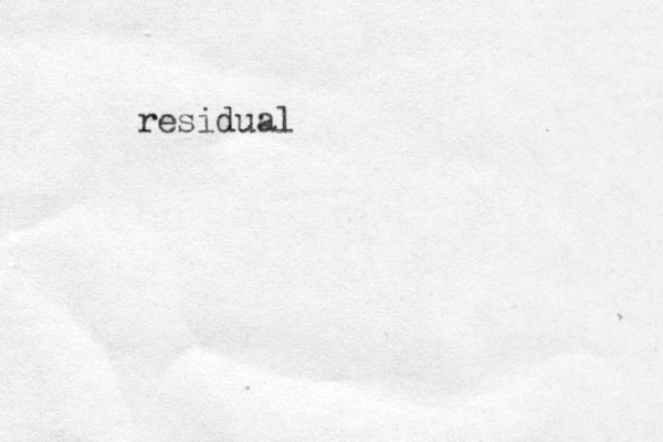 residual