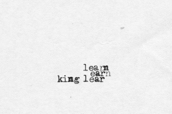 learn earn lear m king