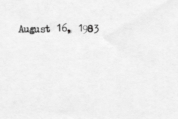August 16, 1983