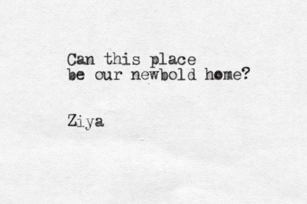 Can this place be our newbold home? Ziya