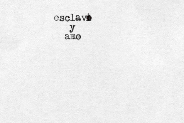 esclavi o y amo