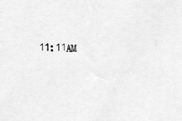 11:11AM 