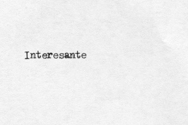 Interesante