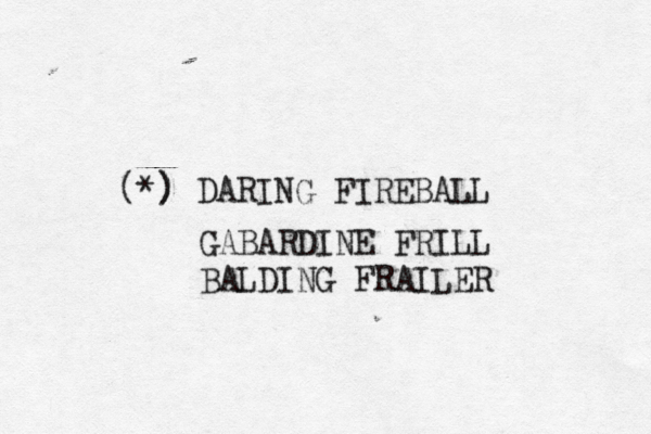 (*) ) DARING FIREBA GABARDINE FRILL BALDING FRAILER