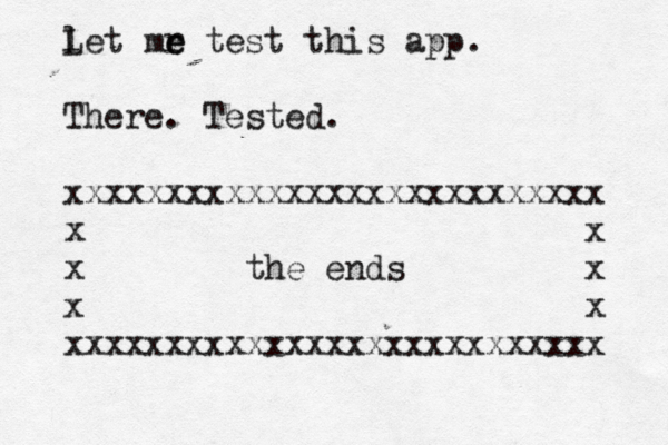 l Let mr e e test this app. There. Tested. xxxxxxxxxxxxxxxxxxxxxxxxxxx x x x the ends x x x xxxxxxxxxxxxxxxxxxxxxxxxxxx