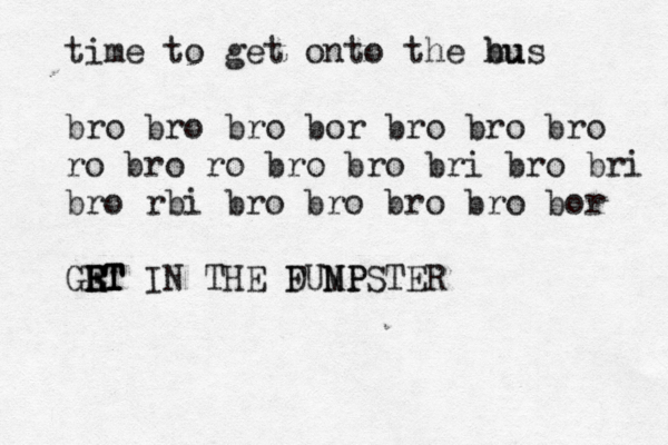 time to get onto the hu bus bro bro bro bor bro bro bro ro bro ro bro bro bri bro bri bro rbi bro bro bro bro bor GRT ET E RT IN THE F DUNP MPSTER