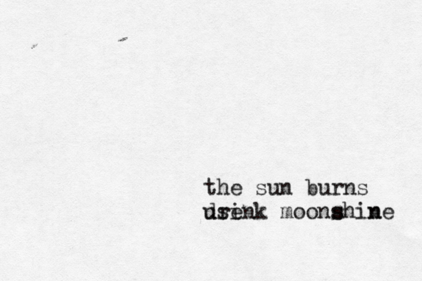 the sun burns use drink moons shin ne