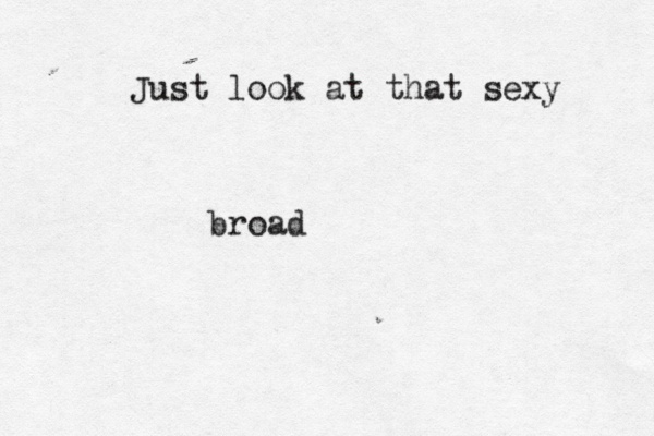 Just look at that sexy broa