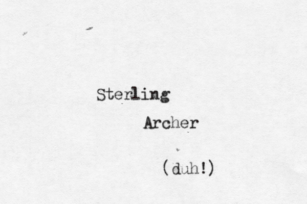 Sterling Arch (duh!)