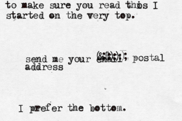 ä to make sure you read tho is I started on the very top I prefer the botto send me your enail &$))) (;:::; postal address