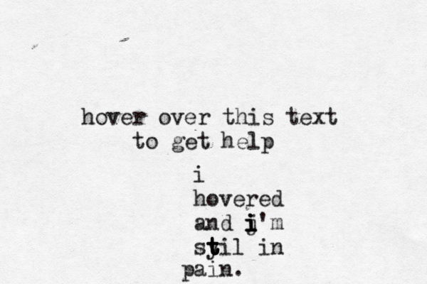 hover over this text to get he i hovered and j i i i i'm syil t t t t in a p in