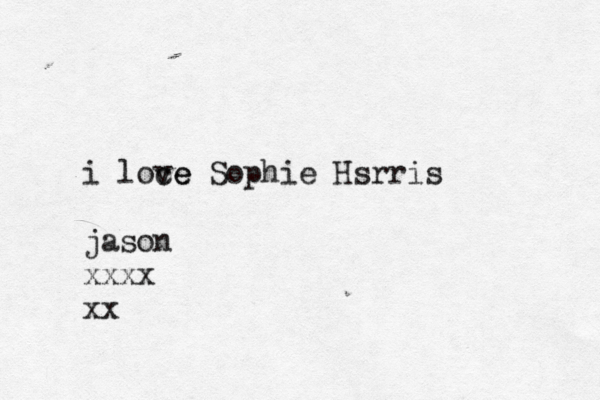 i loce ve Sophie Hsrris jason xxxx xx