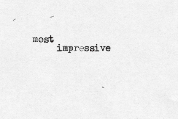 impressiv ^ most
