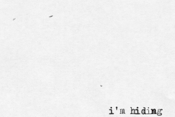 g n i d i h m ' i