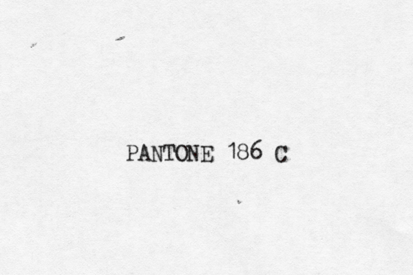 PANTONE 186 