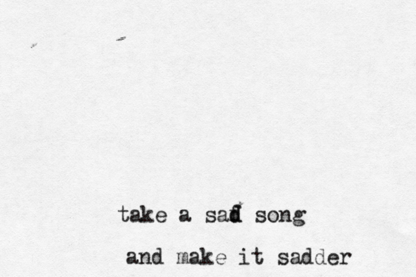 take a saf d d so and make it sadder