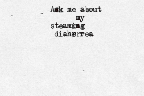 Ask me about my steamung i diahr erre