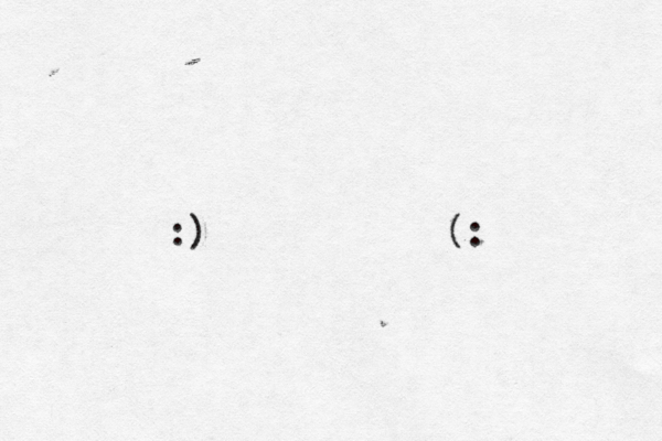 :) (: