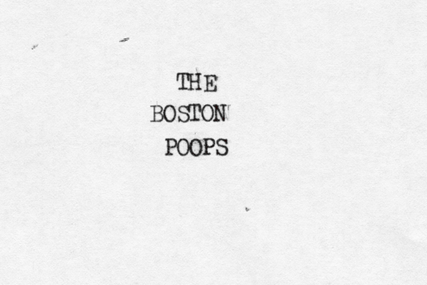 POOPS BOSTON THE