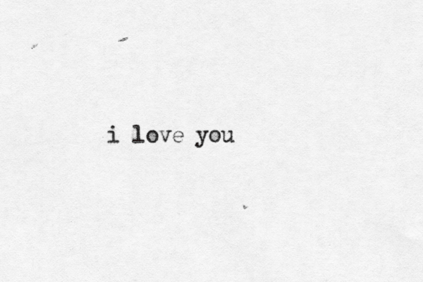 i love yo