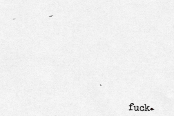 fuck.