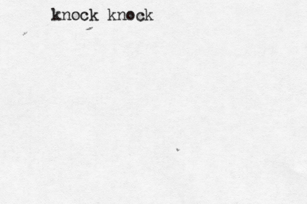 knock knoc