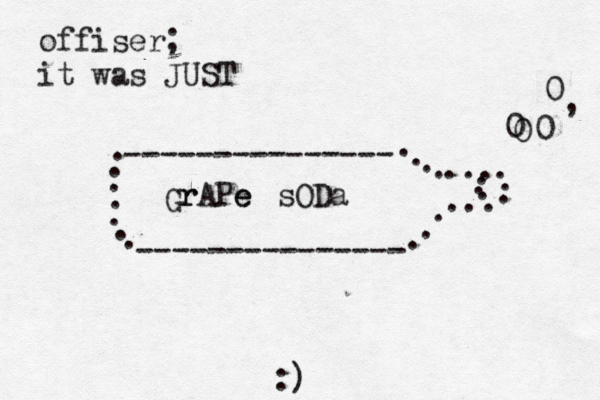 rAPe e G sOD --------------- --------------- . . . . . . . . . . . . . . ... ... . . . . . . 0 , 0 0 0 offiser; it was JUST :