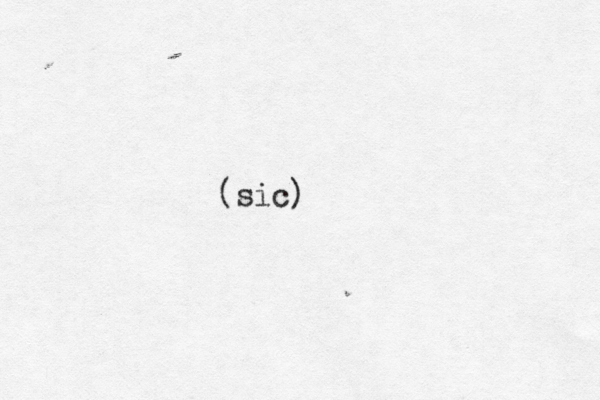(sic