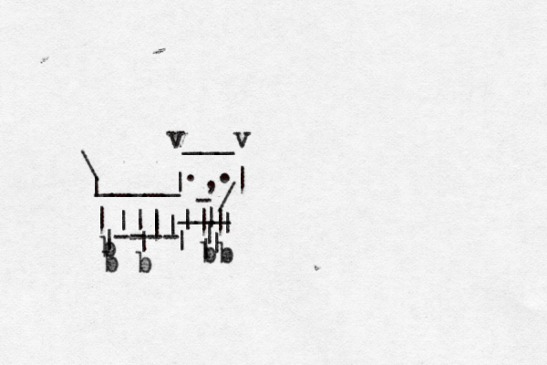 ^ v___v . . , - | | ___ _____ | \ | | | | | | bb b b b ---- | || ||| ||| | | /