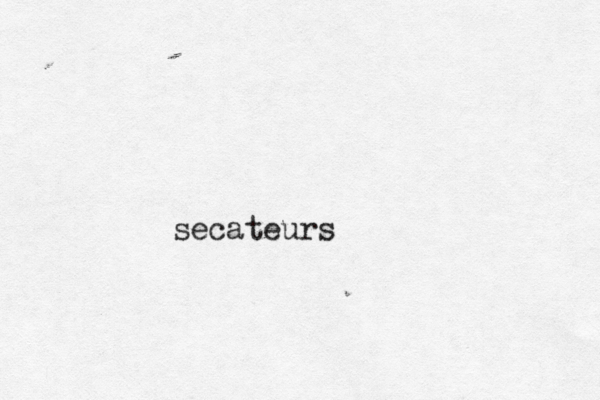 secateur