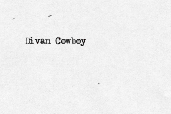Divan Cowboy