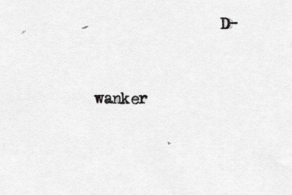 wank D-