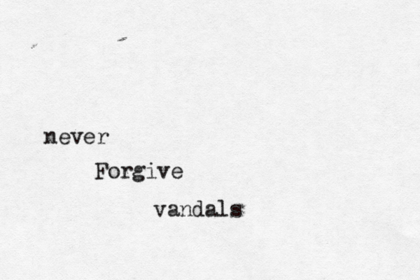 Forgi neve gghhg vandal