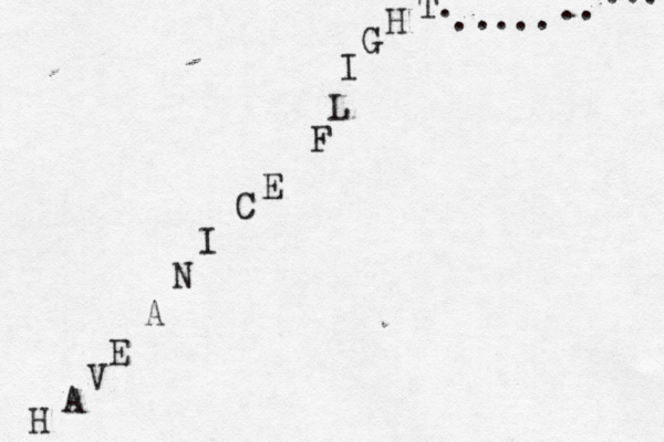H A V E A N I C E F L I G H T. . .... .. ...