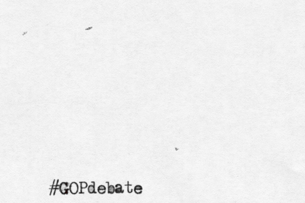 #GOPdebat