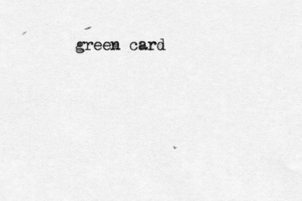 green card