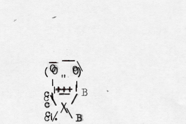 O o " +++ O O ( ) | | | | \ __ _ \ \ / / / \ B B c c |. c c c| | --