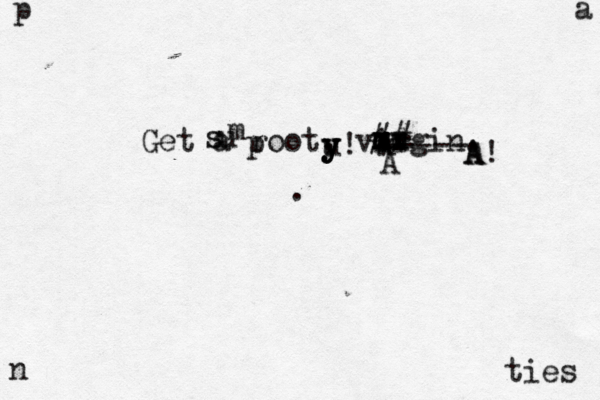 p a n ties Get a root, virgi ----- x x x m m c xx mm d ## A A p y u y y! s s u m