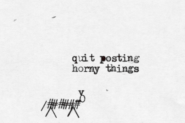 quit posting horny thing /\ /\ ###### / - O v
