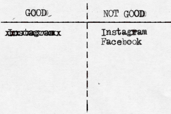 | | | | | | | | | | | | | | __________________________________ GOOD NOT GOO Instagr xxxxxxxxxxx Instagram Facebook