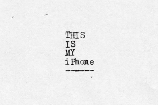 THIS IS MY iPhone -----