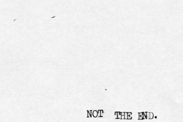 THE END NOT