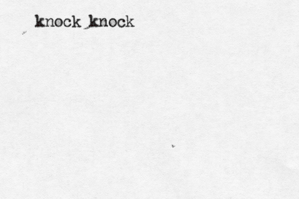 knock knoc